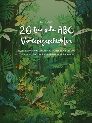 cover image of 26 tierische ABC Vorlesegeschichten